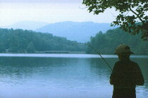 Fishing on Price Lake